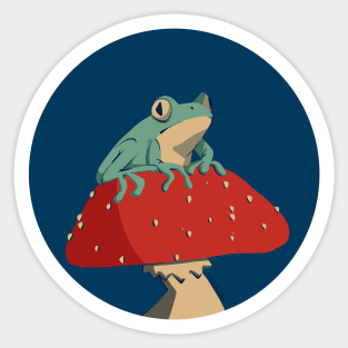 Toadstool Sticker